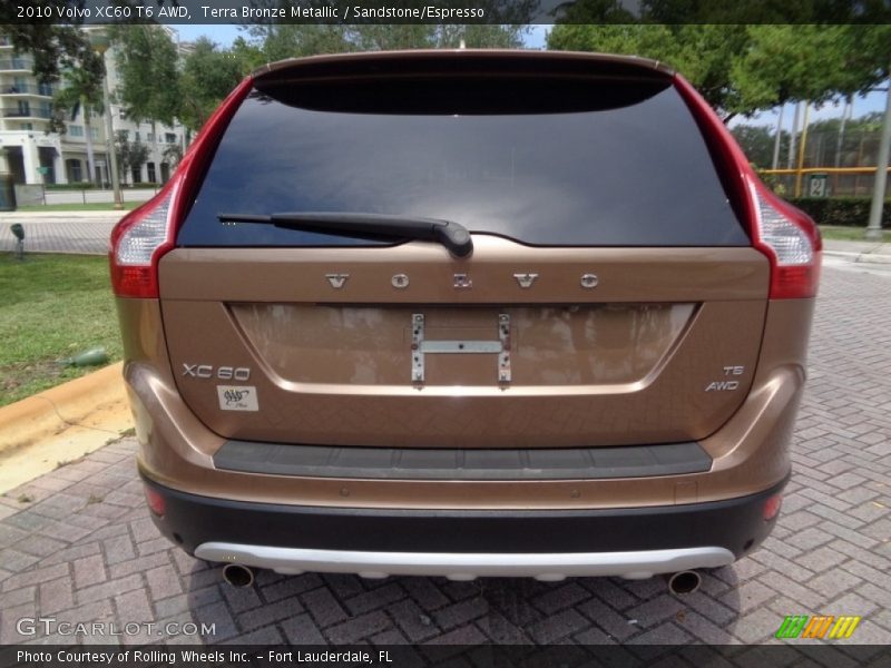 Terra Bronze Metallic / Sandstone/Espresso 2010 Volvo XC60 T6 AWD