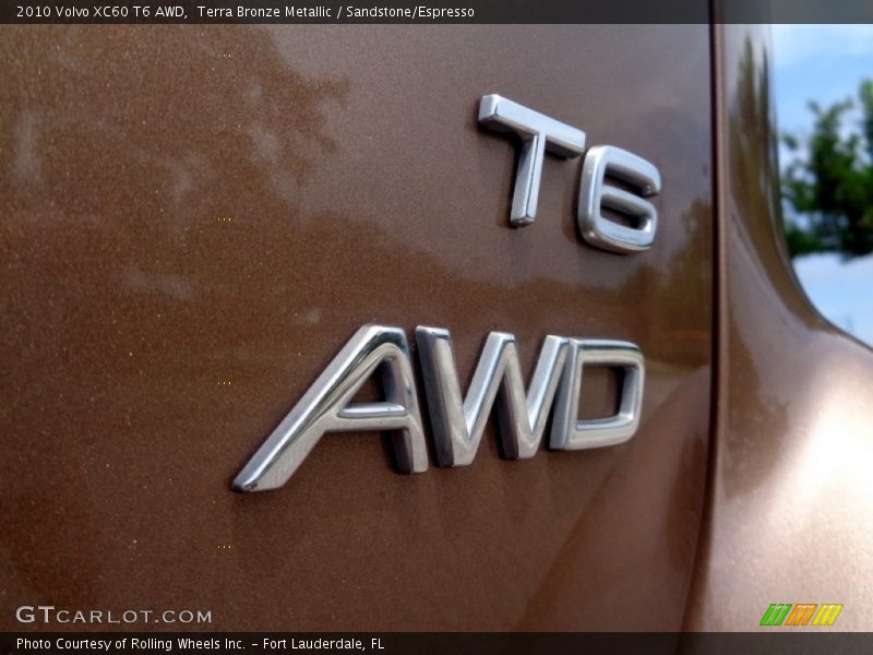 Terra Bronze Metallic / Sandstone/Espresso 2010 Volvo XC60 T6 AWD