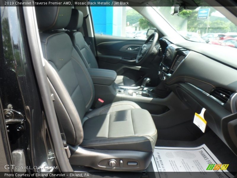 Mosaic Black Metallic / Jet Black 2019 Chevrolet Traverse Premier AWD