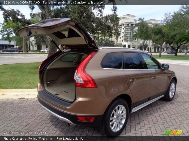 Terra Bronze Metallic / Sandstone/Espresso 2010 Volvo XC60 T6 AWD