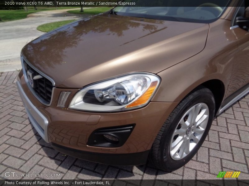 Terra Bronze Metallic / Sandstone/Espresso 2010 Volvo XC60 T6 AWD