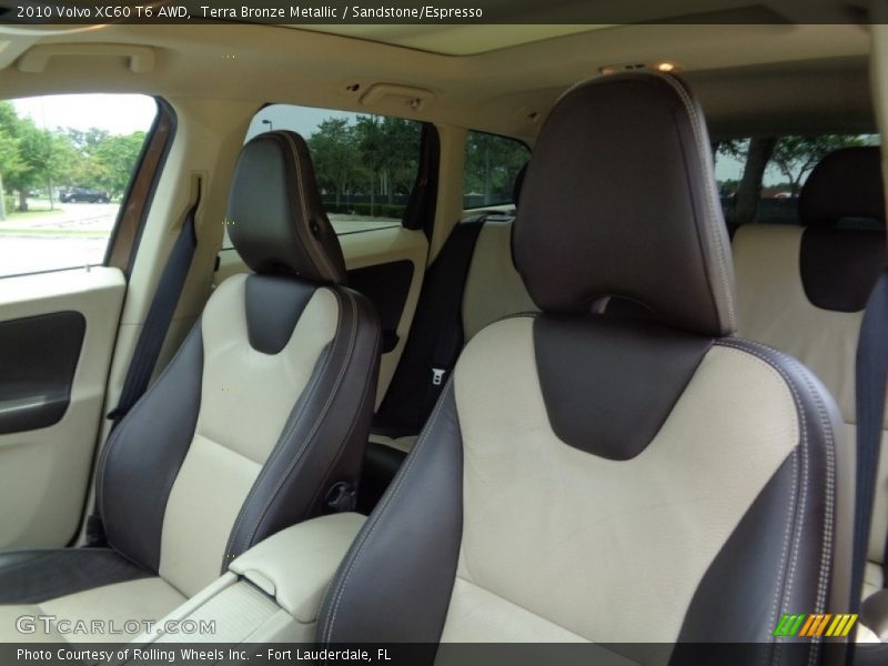 Terra Bronze Metallic / Sandstone/Espresso 2010 Volvo XC60 T6 AWD