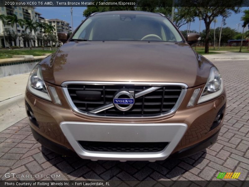 Terra Bronze Metallic / Sandstone/Espresso 2010 Volvo XC60 T6 AWD