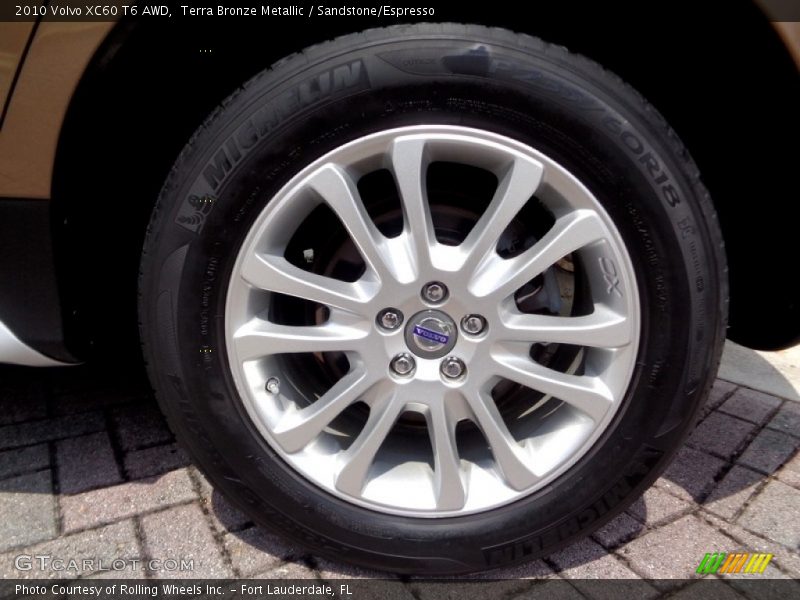 Terra Bronze Metallic / Sandstone/Espresso 2010 Volvo XC60 T6 AWD