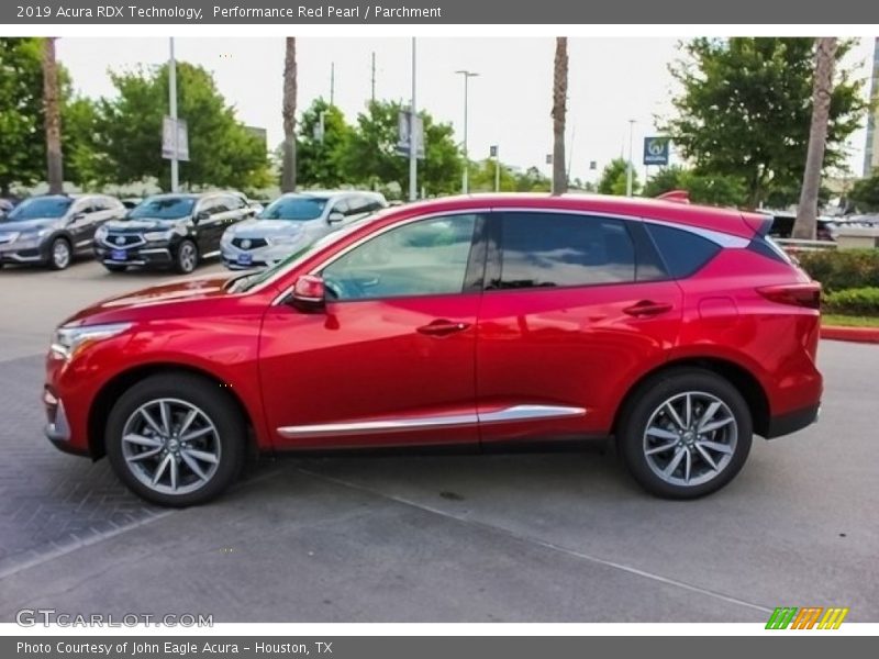 Performance Red Pearl / Parchment 2019 Acura RDX Technology