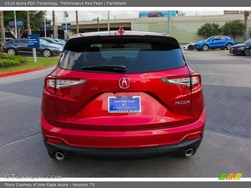 Performance Red Pearl / Parchment 2019 Acura RDX Technology