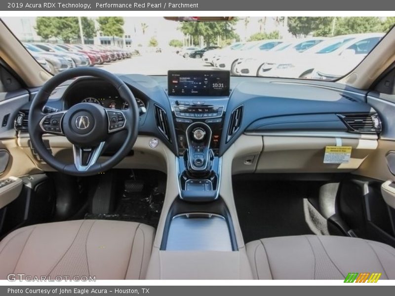 Performance Red Pearl / Parchment 2019 Acura RDX Technology