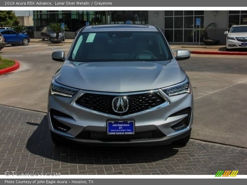 Lunar Silver Metallic / Graystone 2019 Acura RDX Advance