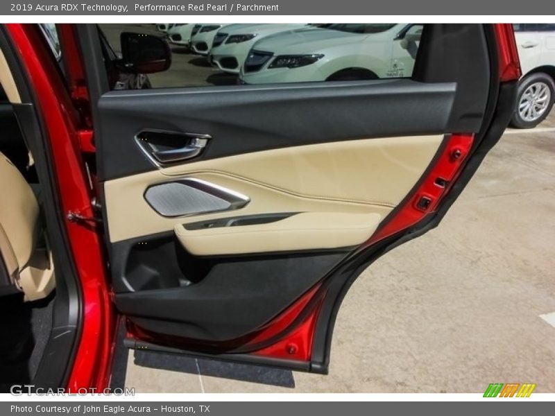 Performance Red Pearl / Parchment 2019 Acura RDX Technology