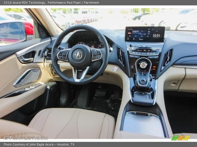 Performance Red Pearl / Parchment 2019 Acura RDX Technology
