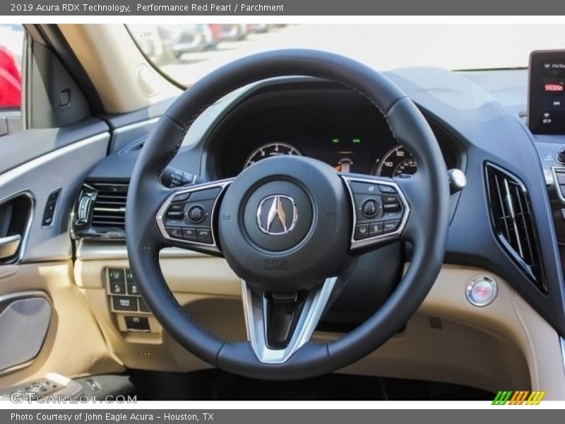 Performance Red Pearl / Parchment 2019 Acura RDX Technology