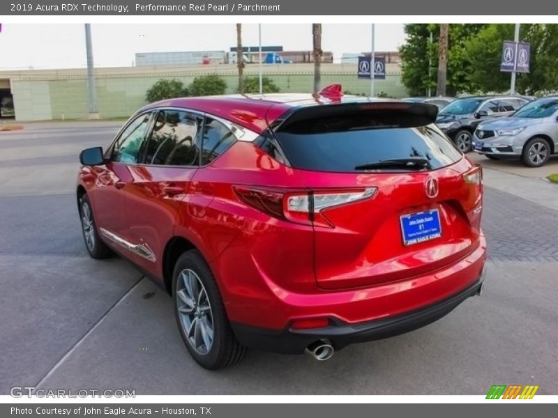 Performance Red Pearl / Parchment 2019 Acura RDX Technology