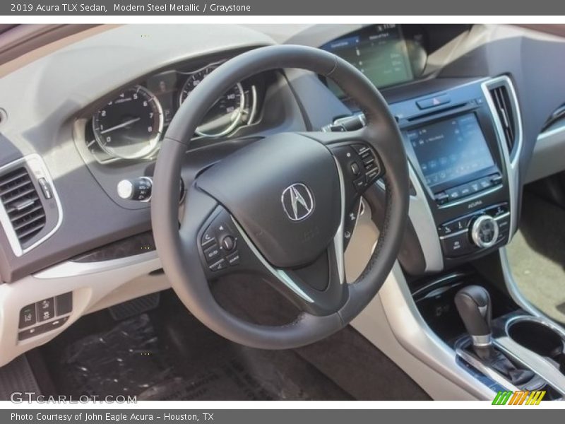 Modern Steel Metallic / Graystone 2019 Acura TLX Sedan