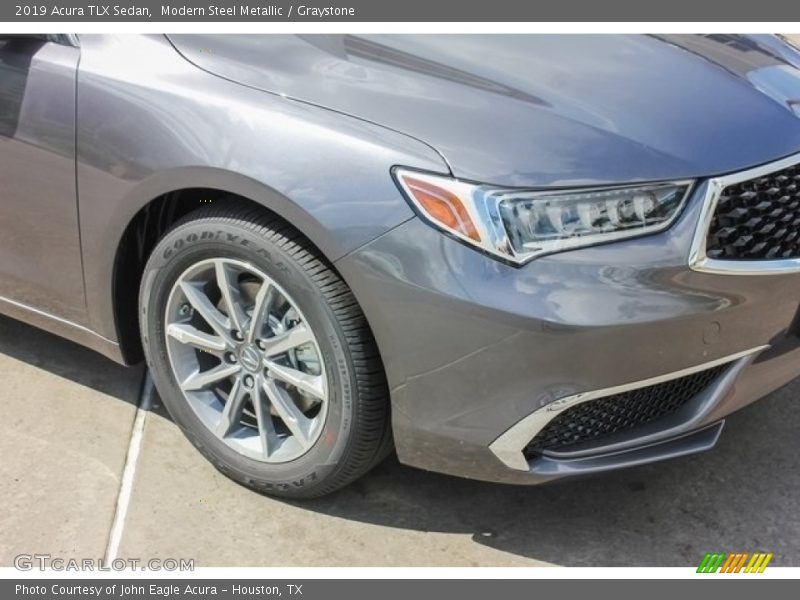 Modern Steel Metallic / Graystone 2019 Acura TLX Sedan