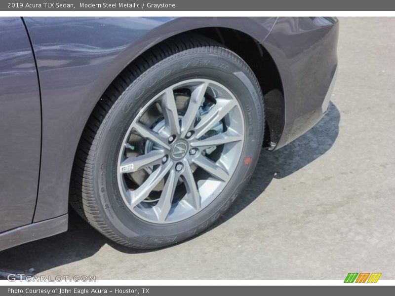 Modern Steel Metallic / Graystone 2019 Acura TLX Sedan