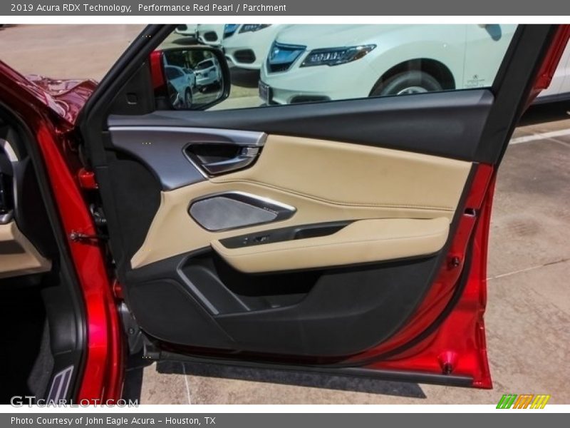 Performance Red Pearl / Parchment 2019 Acura RDX Technology