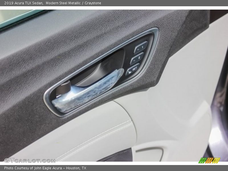 Modern Steel Metallic / Graystone 2019 Acura TLX Sedan