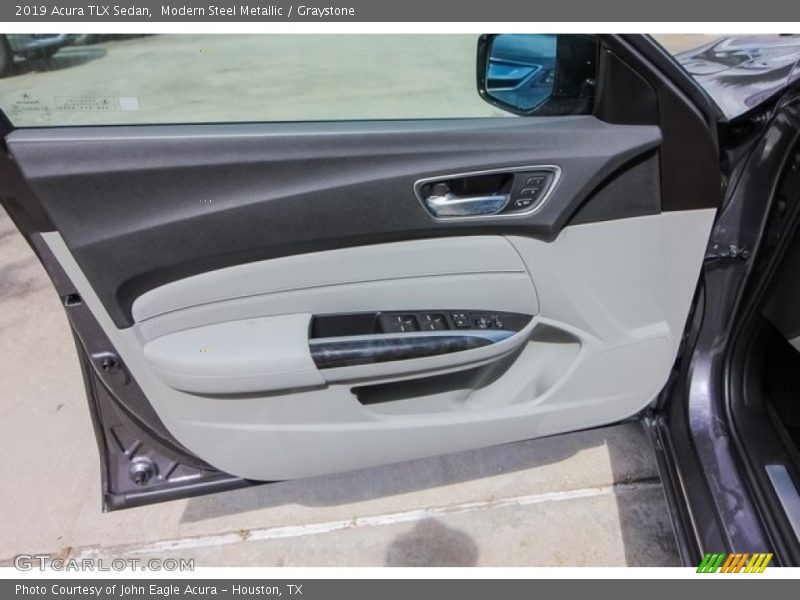 Modern Steel Metallic / Graystone 2019 Acura TLX Sedan