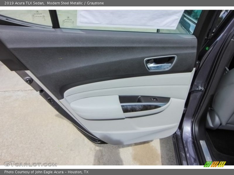 Modern Steel Metallic / Graystone 2019 Acura TLX Sedan