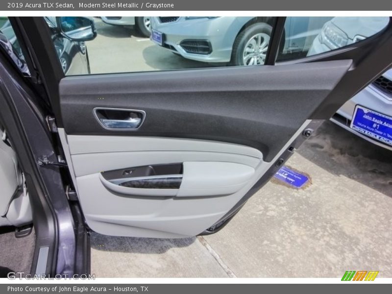 Modern Steel Metallic / Graystone 2019 Acura TLX Sedan