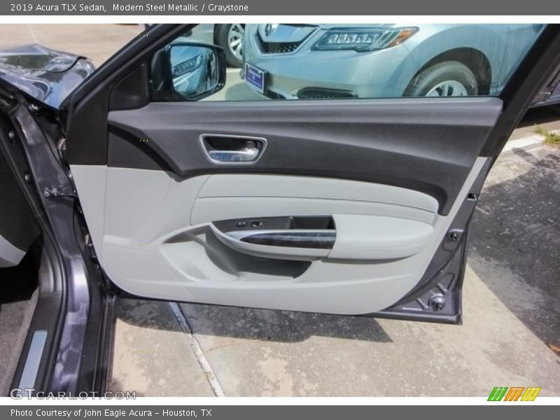 Modern Steel Metallic / Graystone 2019 Acura TLX Sedan