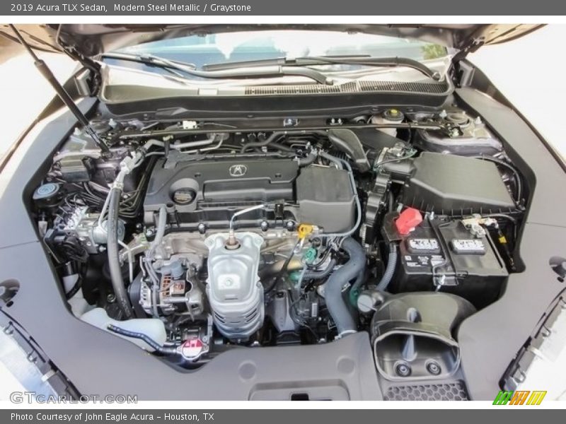 Modern Steel Metallic / Graystone 2019 Acura TLX Sedan