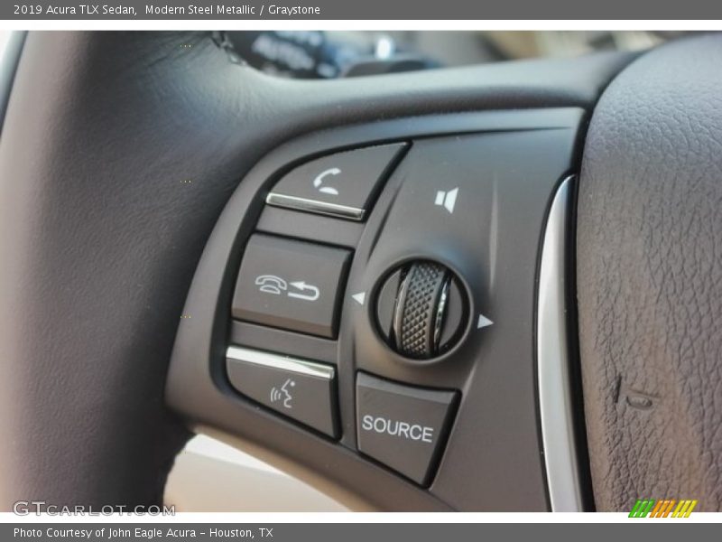 Modern Steel Metallic / Graystone 2019 Acura TLX Sedan