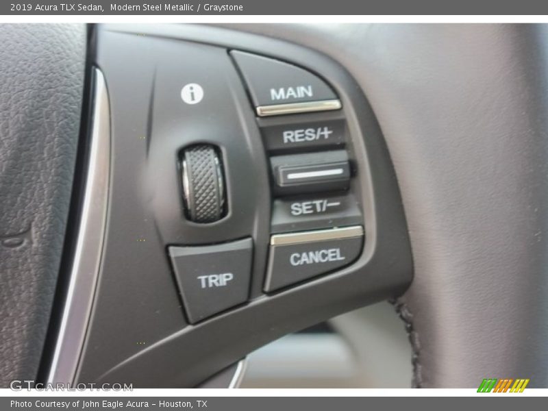 Modern Steel Metallic / Graystone 2019 Acura TLX Sedan