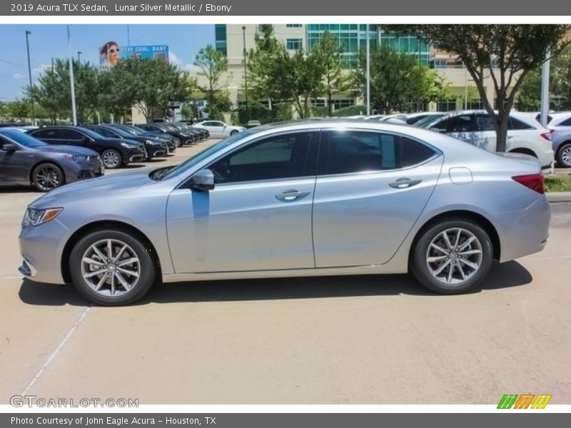 Lunar Silver Metallic / Ebony 2019 Acura TLX Sedan