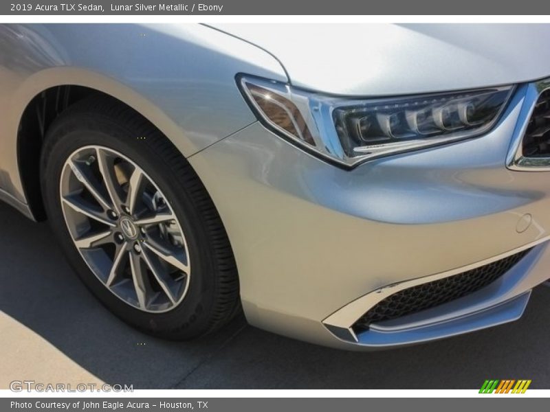 Lunar Silver Metallic / Ebony 2019 Acura TLX Sedan
