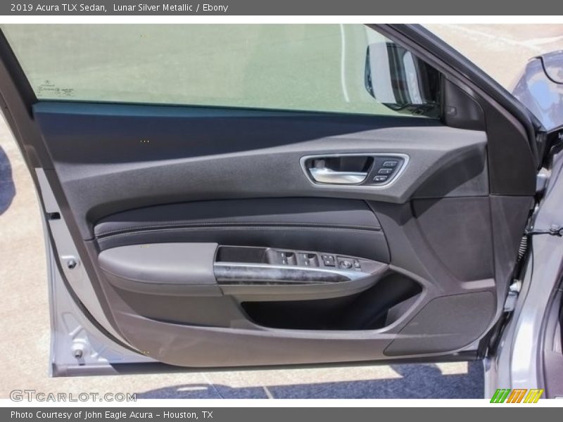 Lunar Silver Metallic / Ebony 2019 Acura TLX Sedan