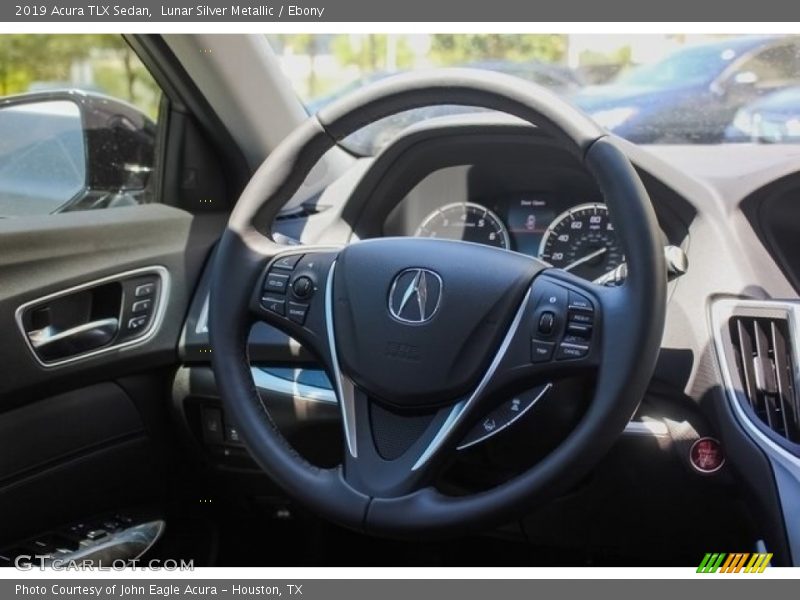Lunar Silver Metallic / Ebony 2019 Acura TLX Sedan