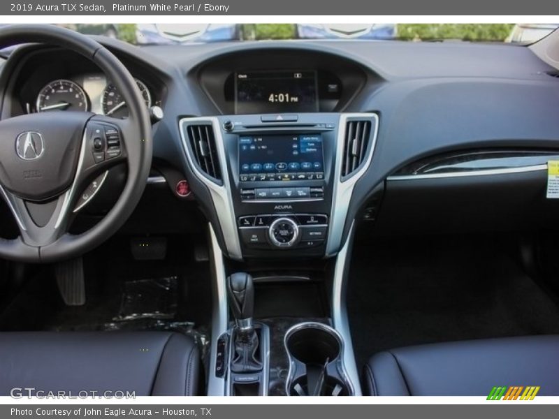 Platinum White Pearl / Ebony 2019 Acura TLX Sedan