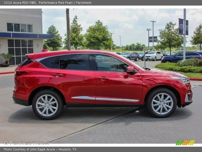 Performance Red Pearl / Parchment 2019 Acura RDX FWD