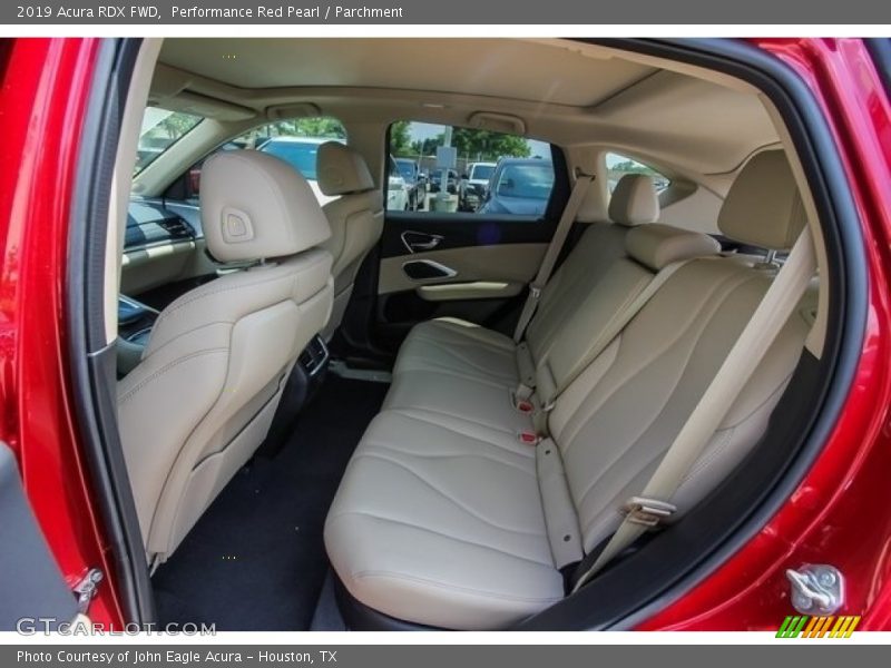 Rear Seat of 2019 RDX FWD