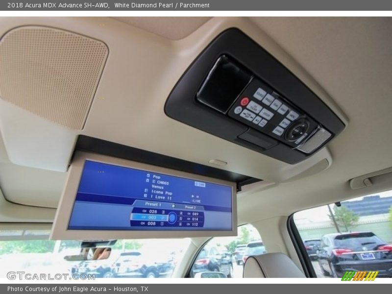 White Diamond Pearl / Parchment 2018 Acura MDX Advance SH-AWD