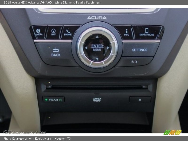 White Diamond Pearl / Parchment 2018 Acura MDX Advance SH-AWD