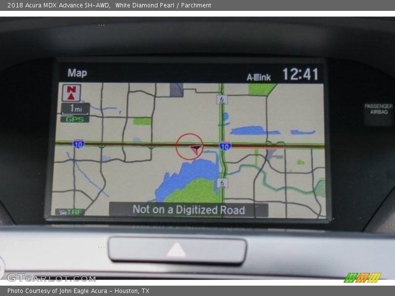 White Diamond Pearl / Parchment 2018 Acura MDX Advance SH-AWD
