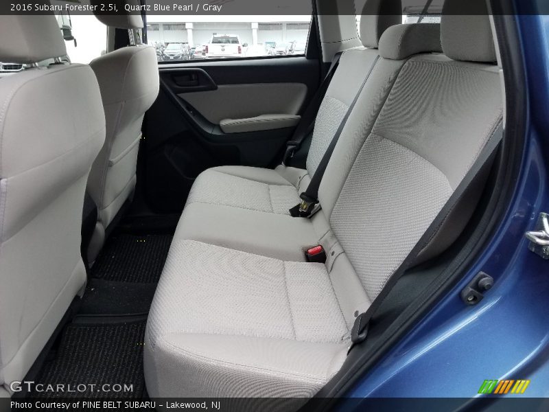 Quartz Blue Pearl / Gray 2016 Subaru Forester 2.5i