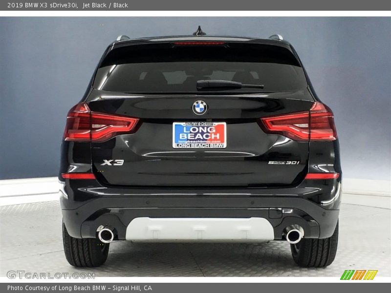 Jet Black / Black 2019 BMW X3 sDrive30i