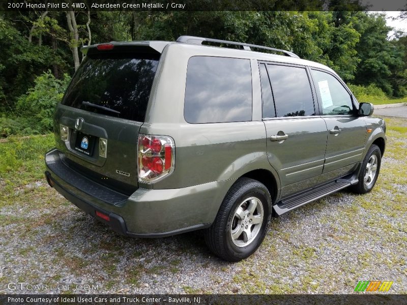 Aberdeen Green Metallic / Gray 2007 Honda Pilot EX 4WD