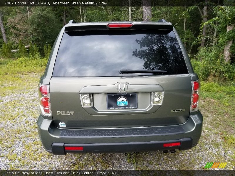 Aberdeen Green Metallic / Gray 2007 Honda Pilot EX 4WD