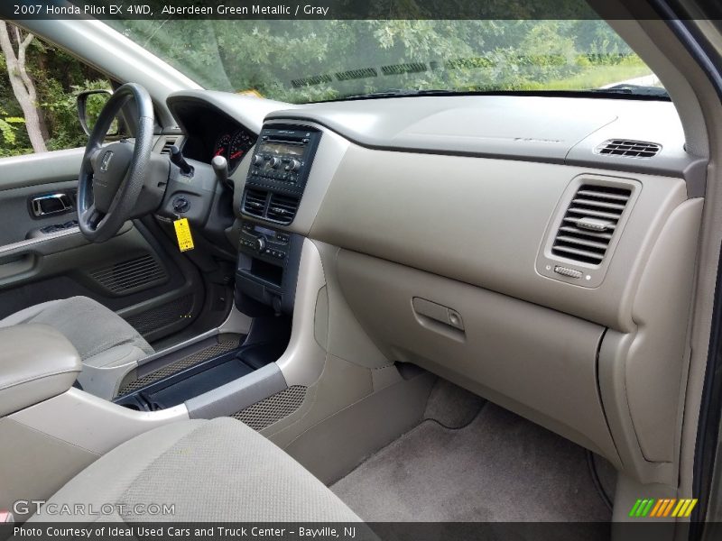Aberdeen Green Metallic / Gray 2007 Honda Pilot EX 4WD