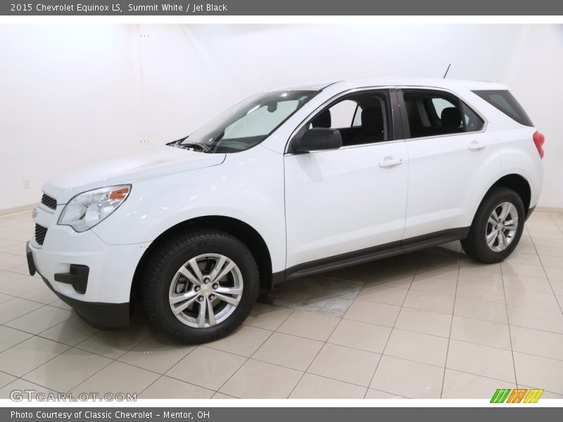 Summit White / Jet Black 2015 Chevrolet Equinox LS
