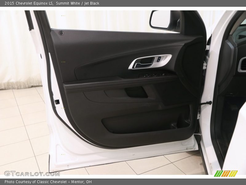 Summit White / Jet Black 2015 Chevrolet Equinox LS