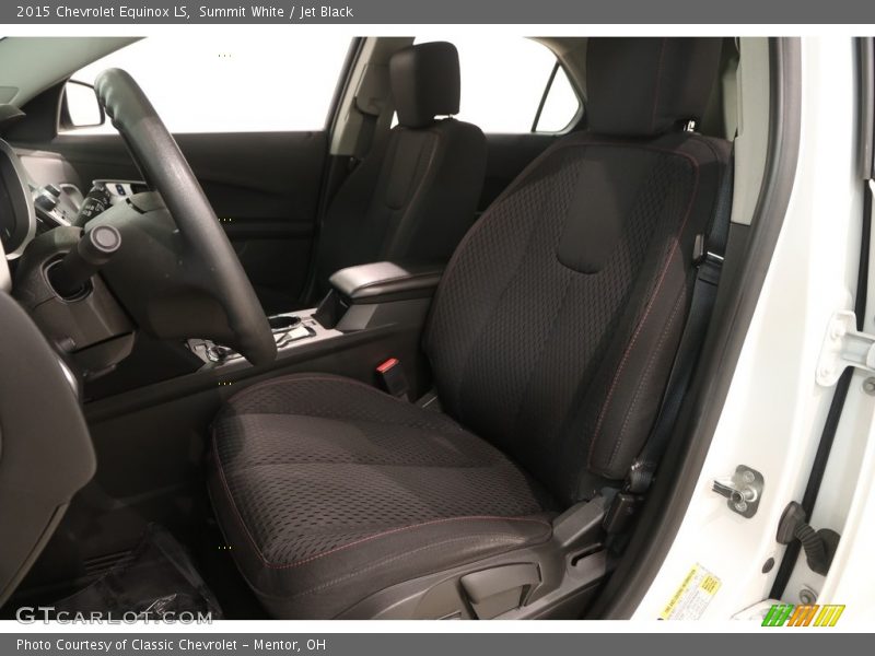 Summit White / Jet Black 2015 Chevrolet Equinox LS
