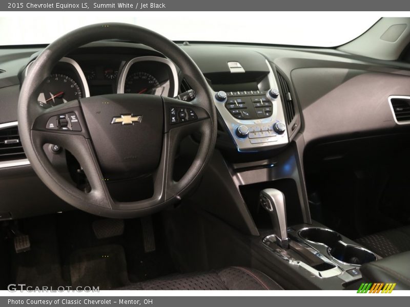 Summit White / Jet Black 2015 Chevrolet Equinox LS