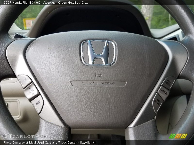 Aberdeen Green Metallic / Gray 2007 Honda Pilot EX 4WD