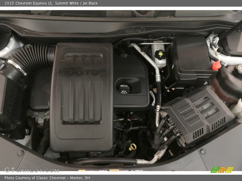 Summit White / Jet Black 2015 Chevrolet Equinox LS