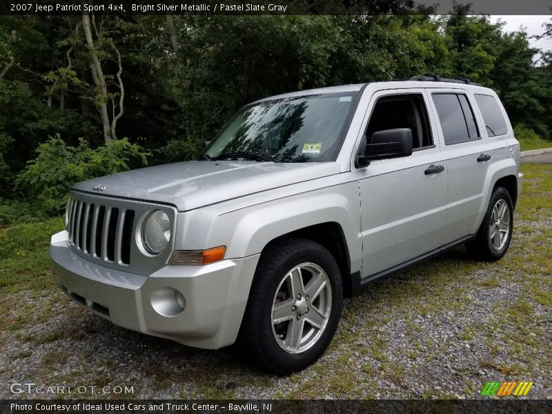 Bright Silver Metallic / Pastel Slate Gray 2007 Jeep Patriot Sport 4x4